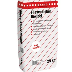 Flexibler Fliesenkleber 25 kg ^ Basic