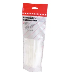 Kabelbinder-Set weiß 250-teilig ^ Basic Discount