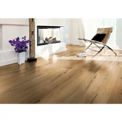 Laminatboden Century Oak beige 138 x 19,3 cm ^ Basic Sale