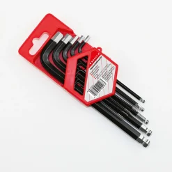 Sechskantschlüssel-Set langarm Kugelkopf 10-teilig ^ Basic Clearance