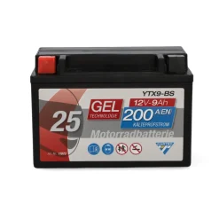 Batterie GEL YTX9-BS 9Ah 200A ^