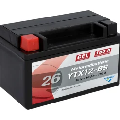Batterie GEL YTX12-BS 12Ah 240A ^ Clearance