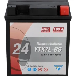 Batterie GEL YTX7L-BS 7Ah 160A ^ Online