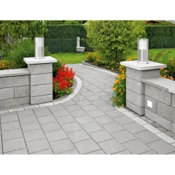Bellamur-Gartenmauer 1/1 Stein, 50x25x20cm, grau ^ Lusit Clearance