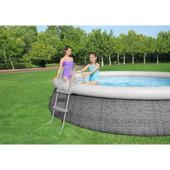 Poolleiter Flowclear 100 x 45 cm für 76 und 84 cm Höhe ^ Bestway Best