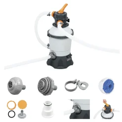 Sandfilteranlage für Pools bis 457 cm 3028 l/h ^ Bestway Outlet