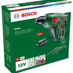 Akku-Bohrhammer Uneo ohne Akku ^ Bosch Best