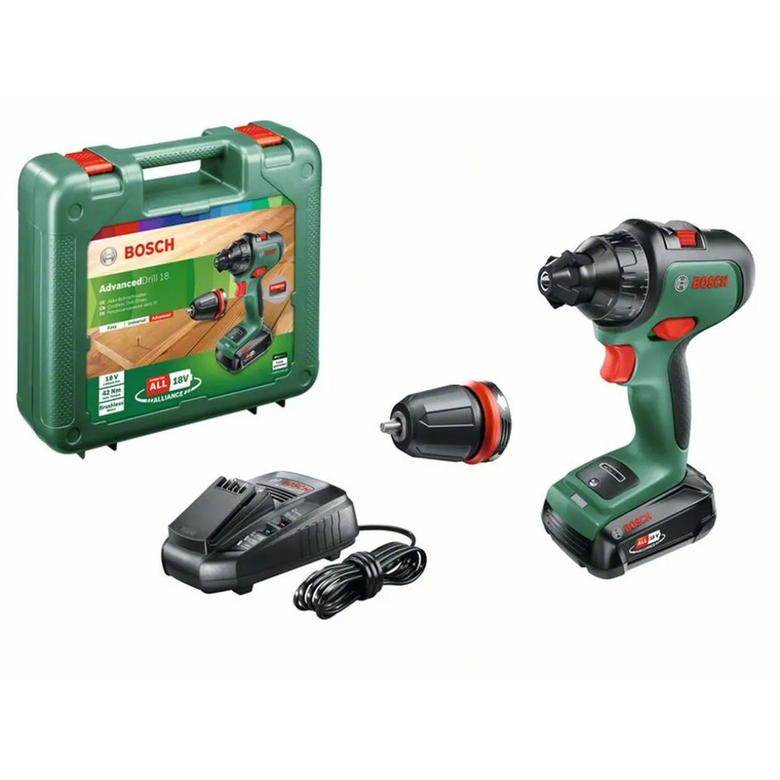 Akku-Bohrschrauber-Set AdvancedDrill 8 Akku 5-teilig ^ Bosch Sale