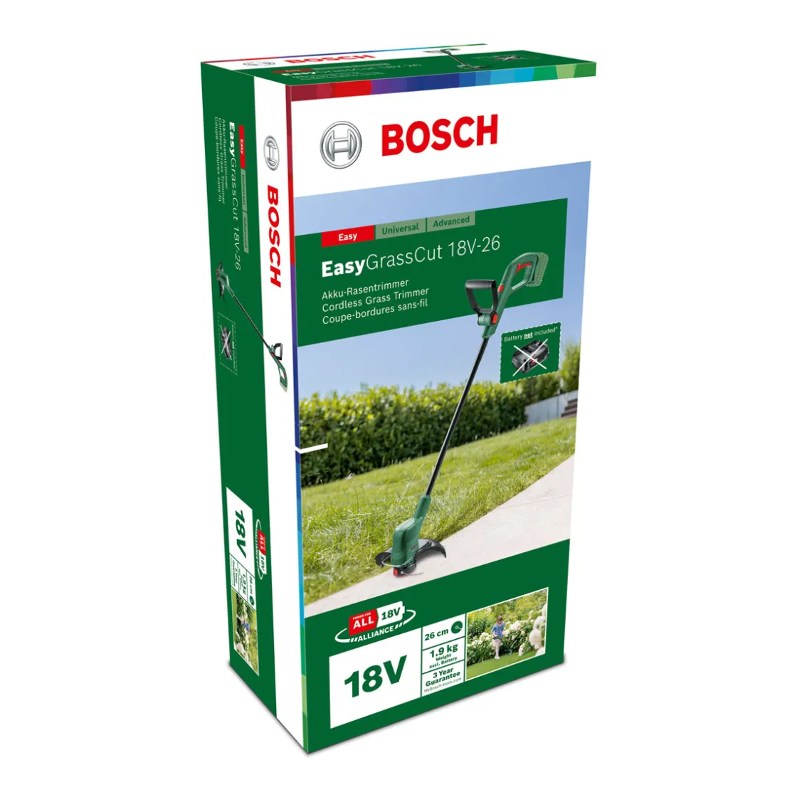 Akku-Rasentrimmer EasyGrassCut 18 Solo ^ Bosch Online