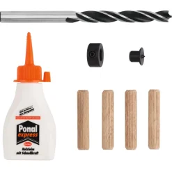 DIY Dübelset 10 x 40 mm 27- teilig ^ Bosch New