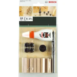 DIY Dübelset 10 x 40 mm 27- teilig ^ Bosch New