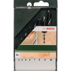 DIY Holzspiralbohrer-Set 3-4-5-6-7-8-9-10 mm ^ Bosch Sale
