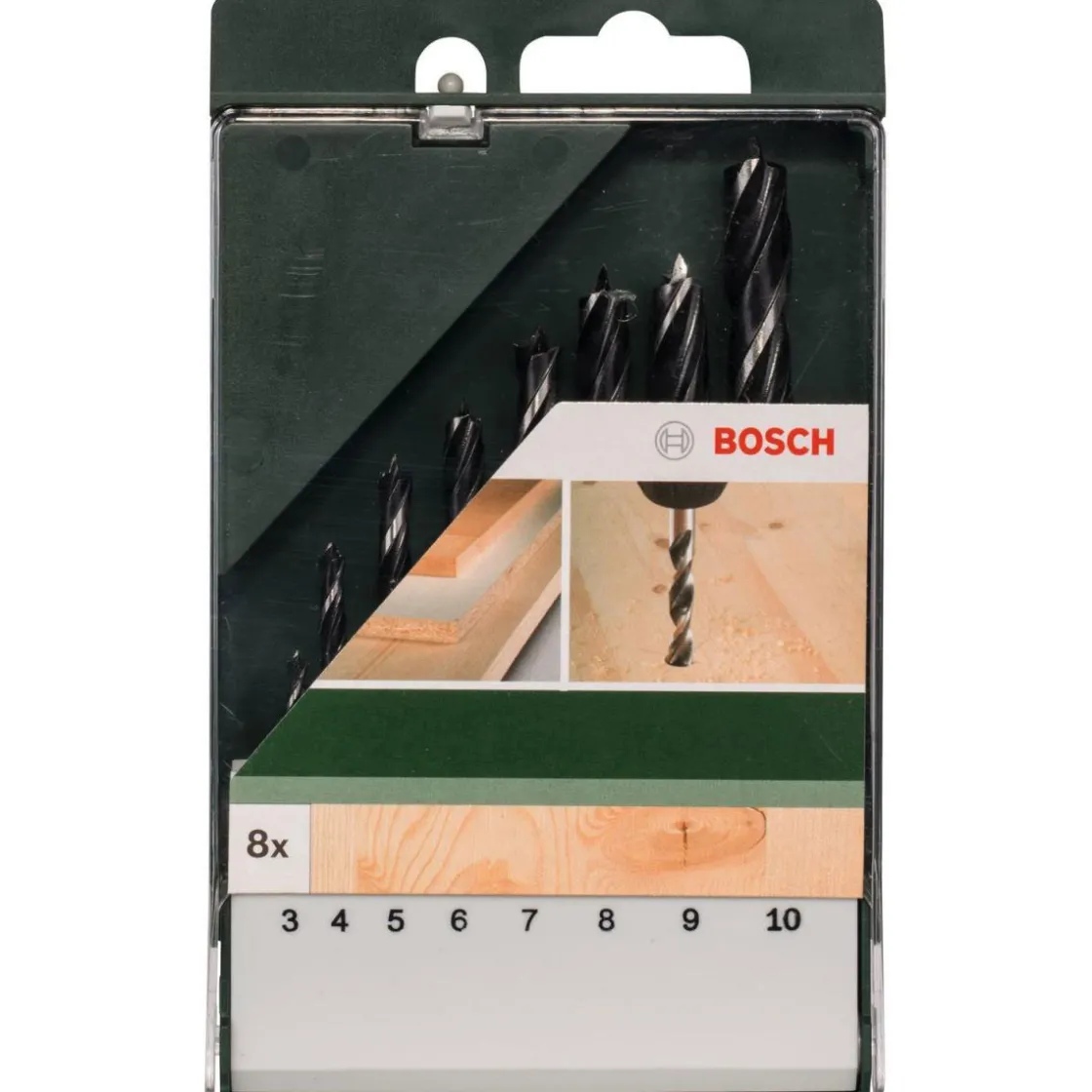 DIY Holzspiralbohrer-Set 3-4-5-6-7-8-9-10 mm ^ Bosch Sale
