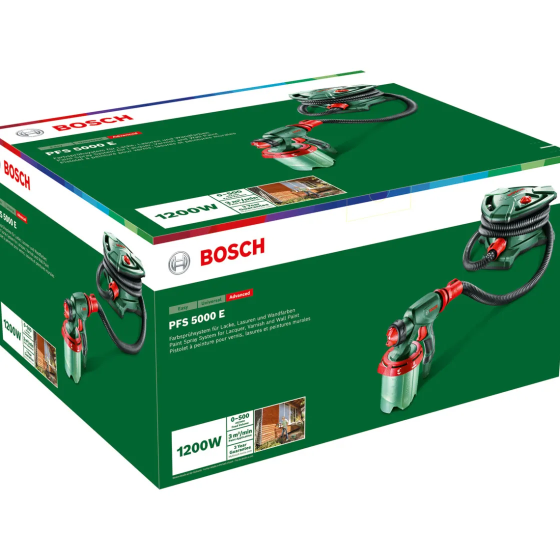 Farbspritzpistole PFS 5000 E ^ Bosch Online