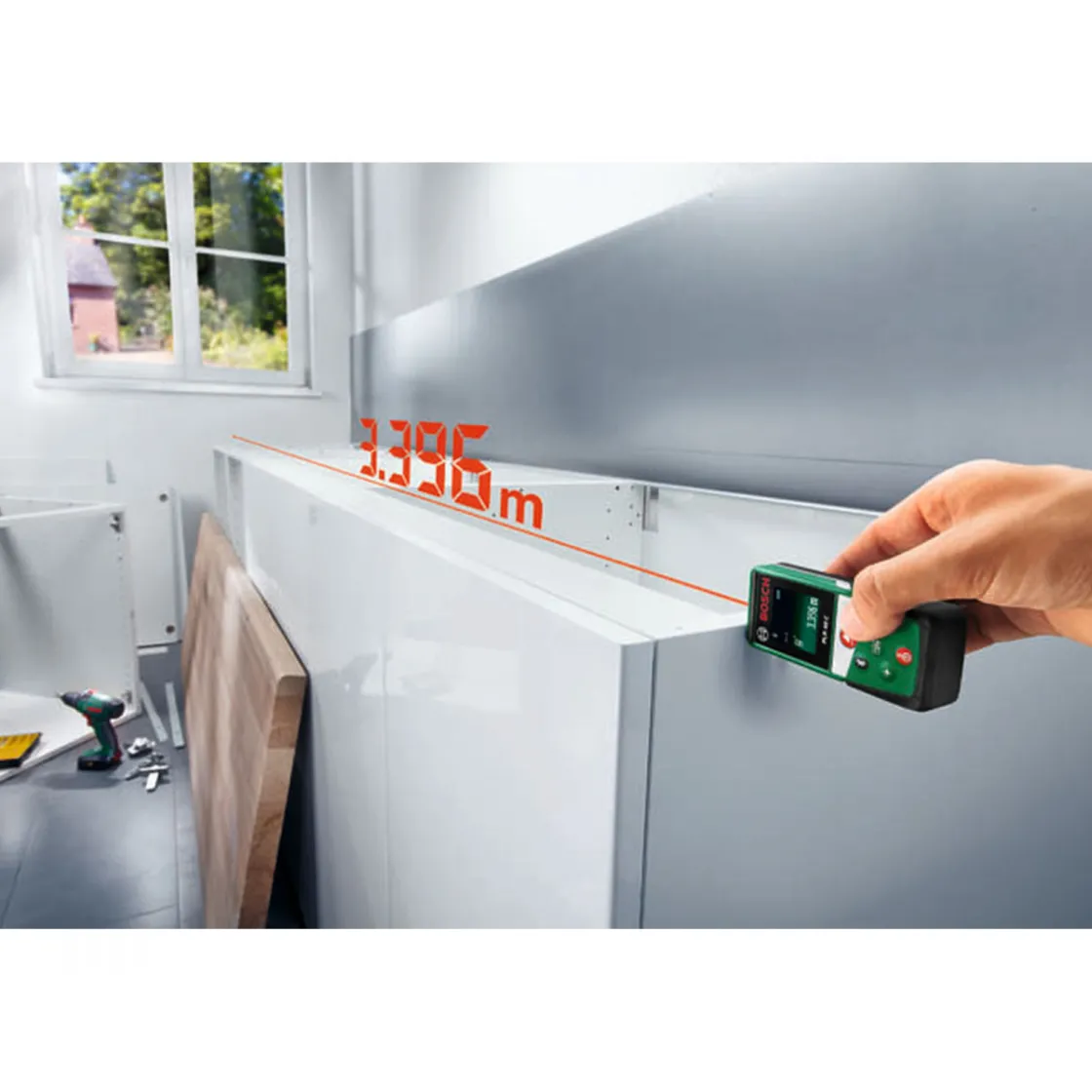 Laser-Entfernungsmesser PLR 40C ^ Bosch Best