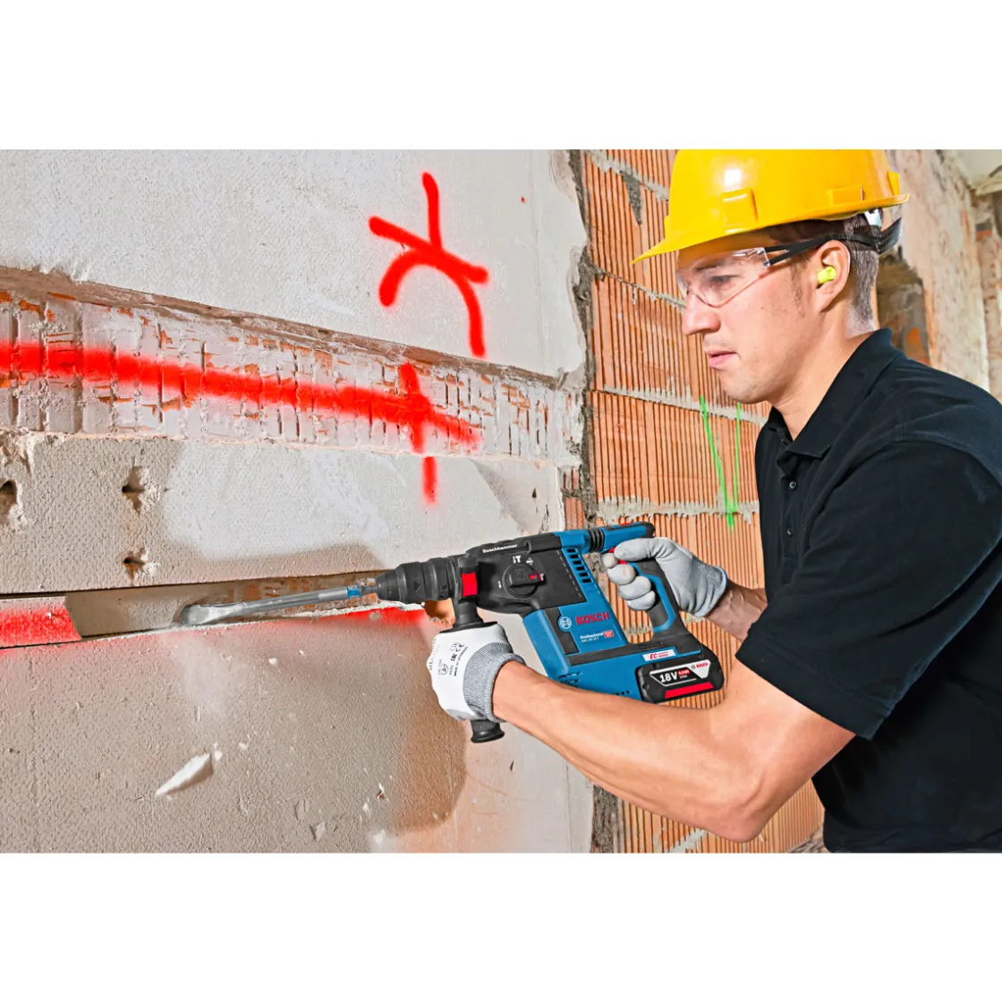 Akku-Bohrhammer GBH 18V-26 F ^ Bosch Professional Outlet