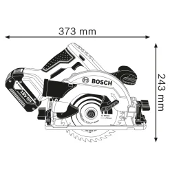 Akku-Kreissäge-Set GKS 18V-57 G ^ Bosch Professional