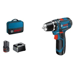 Akkuschrauber-Set GSR 12V 15 4-teilig ^ Bosch Professional New