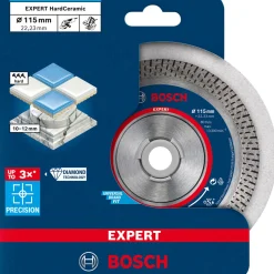 Expert HardCeramic Diamanttrennscheiben 115 x 22,23 x 1,4 x 10 mm ^ Bosch Professional Online