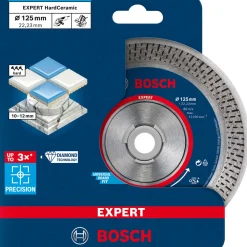 Expert HardCeramic Diamanttrennscheiben 125 x 22,23 x 1,4 x 10 mm ^ Bosch Professional Discount