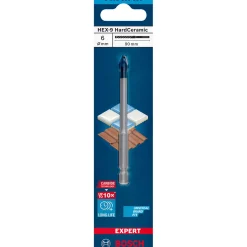 Expert HEX-9 HardCeramic Bohrer 6 x 90 mm ^ Bosch Professional