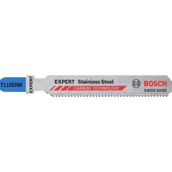 Expert Stainless Steel T 118 EHM Stichsägeblatt 3 Stück ^ Bosch Professional