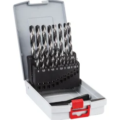 HSS-Spiralbohrer PointTeQ 19- teilig ProBox 1–10 mm ^ Bosch Professional Discount