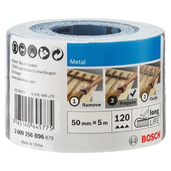 Professional Schleifrolle Blau 50 mmx5m K120 ^ Bosch