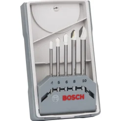 5-teiliges CYL-9 Ceramic Fliesenbohrer-Set 4–10 mm ^ Bosch Professional