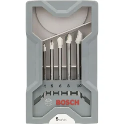 5-teiliges CYL-9 Ceramic Fliesenbohrer-Set 4–10 mm ^ Bosch Professional