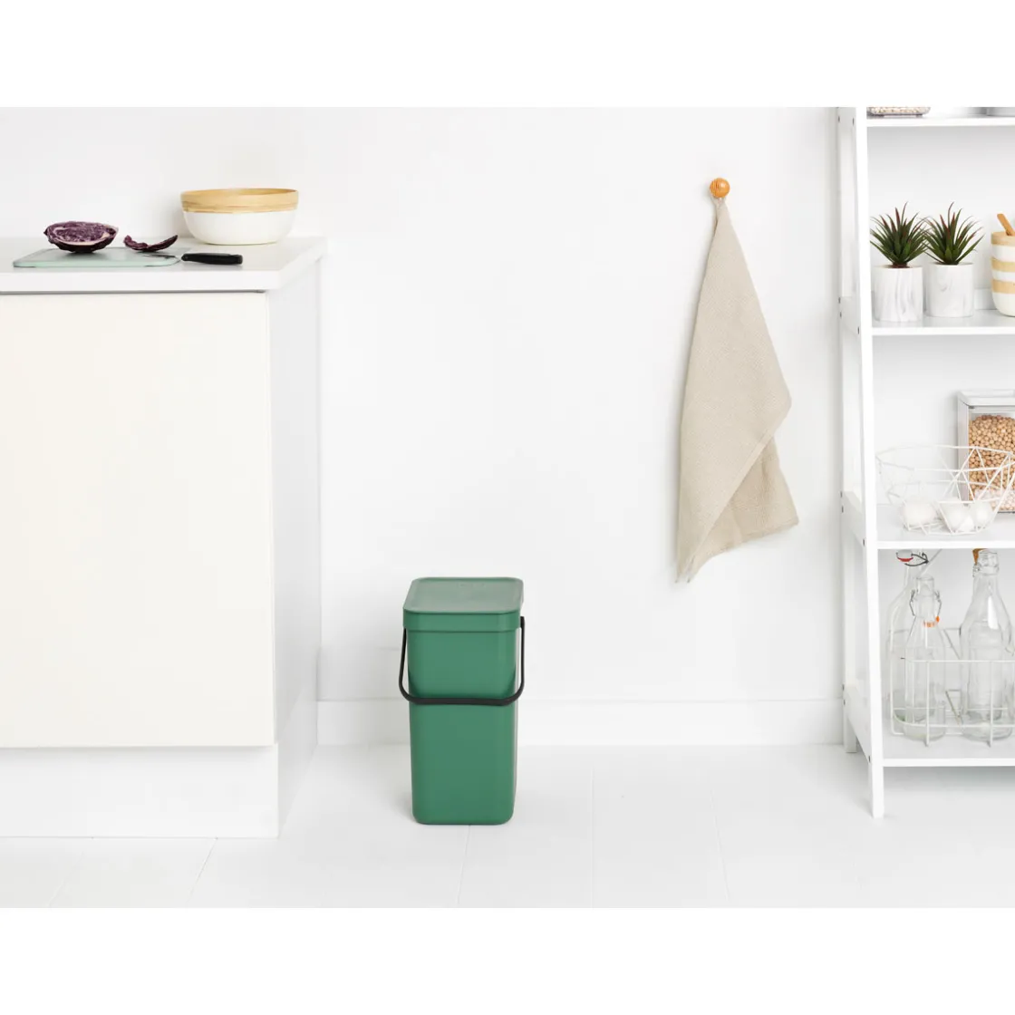 Brabantia Abfallbehälter 12 L Fire Green ^ Clearance