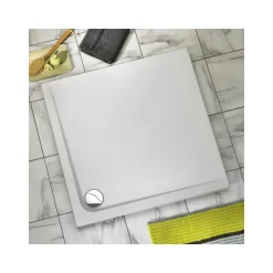 Brausetasse Maui Q 90x90x2,5cmweiss ^ Ottofond New