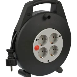 Mini-kabeltrommel Vario Line 00 cm schwarz ^ Brennenstuhl Hot