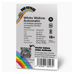 Hanfsamen White Widow Auto ^ Bud Voyage Clearance