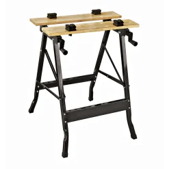Werk- und Spanntisch 60,5 x 76 x 63 cm schwarz ^ Burgmann