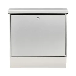 Briefkasten Inoxstar 4710 mit Zeitungsfach silber ^ Burg Wächter