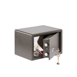 Möbeltresor Point-Safe P 1 S 28 x 18 x 20 cm schwarz-braun ^ Burg Wächter Discount