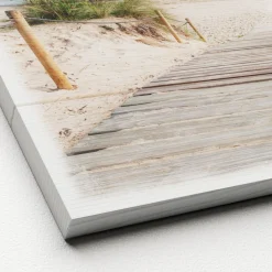 Canvas-Art Strand Art 30 x 30 cm ^ Pro-Art
