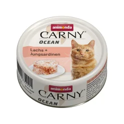 Cat Ocean Lachs Jungsardinen 80g Dose ^ Carny Sale