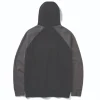 CAT Colorblock Hooded Sweatshirt black-magnet Gr. M ^