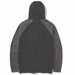 CAT Colorblock Hooded Sweatshirt black-magnet Gr. M ^