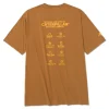 CAT Graphic T-shirt bronze Gr. L ^ Hot