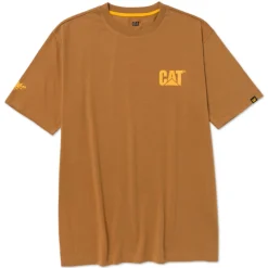 CAT Graphic T-shirt bronze Gr. L ^ Hot