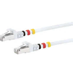 CAT7 Netzwerkkabel S/FTP 3Farbclips 15mweiss ^ Schwaiger Sale