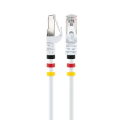 CAT7 Netzwerkkabel S/FTP 3Farbclips 10mweiss ^ Schwaiger Best