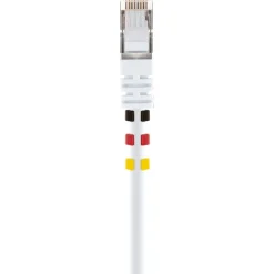CAT7 Netzwerkkabel S/FTP 3Farbclips 10mweiss ^ Schwaiger Best