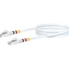 CAT7 Netzwerkkabel S/FTP 3Farbclips 2,5mweiss ^ Schwaiger New