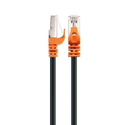 CAT7 Netzwerkkabel S/FTP 10m orange/sw ^ Schwaiger Hot