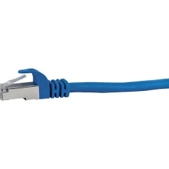CAT6 S/FTP Netzwerkkabel 2,5m blaumax. 250 Mhz 1 Gbit/s ^ Schwaiger Hot