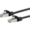 CAT6 S/FTP Netzwerkkabel 0,5m schwarzmax. 250 Mhz 1 Gbit/s ^ Schwaiger Sale